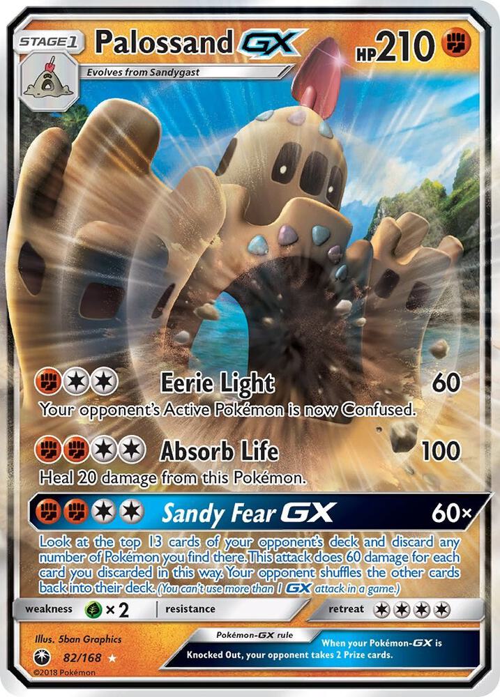 Palossand GX 82/168 (SM - Celestial Storm)  - Holofoil | Good Games Adelaide SA