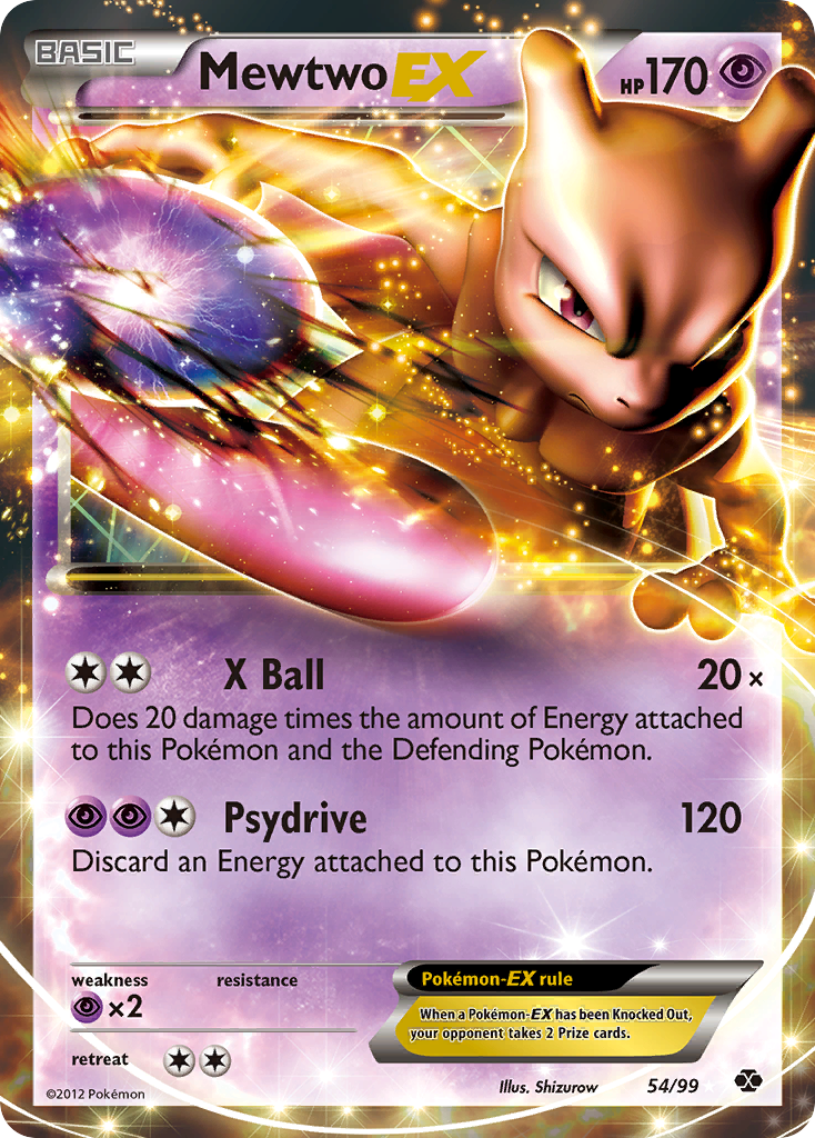 Mewtwo EX (54/99) [Black & White: Next Destinies] | Good Games Adelaide SA