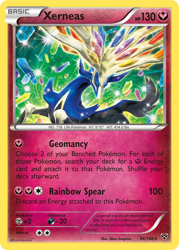Xerneas (96/146) (Theme Deck Exclusive) [XY: Base Set] | Good Games Adelaide SA