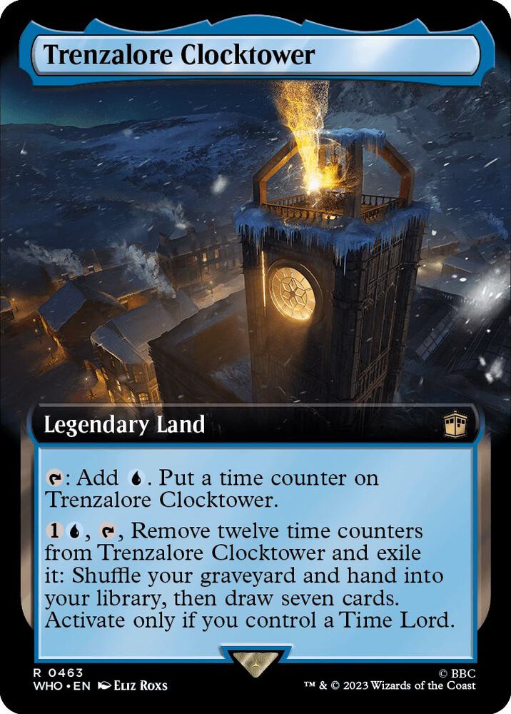 Trenzalore Clocktower 463 (Universes Beyond: Doctor Who)  - Foil | Good Games Adelaide SA