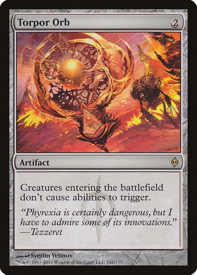 Torpor Orb 162 (New Phyrexia)  - Foil | Good Games Adelaide SA
