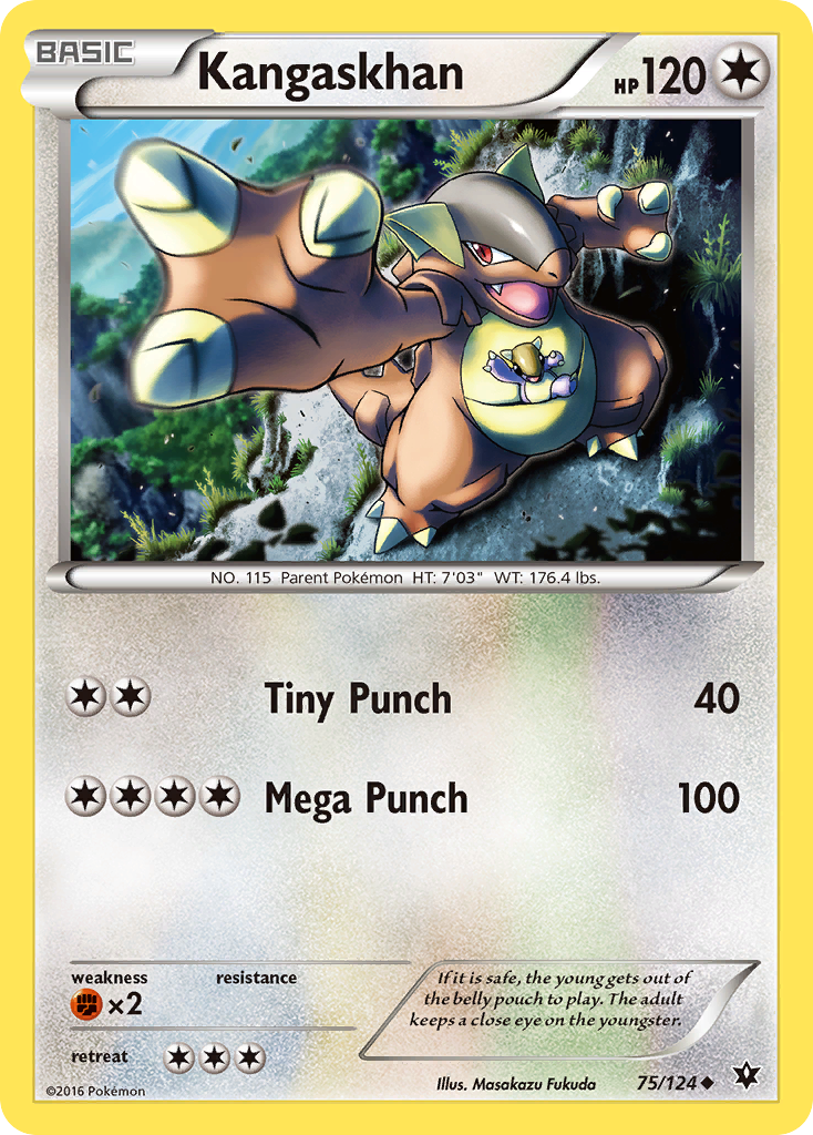 Kangaskhan (75/124) [XY: Fates Collide] | Good Games Adelaide SA