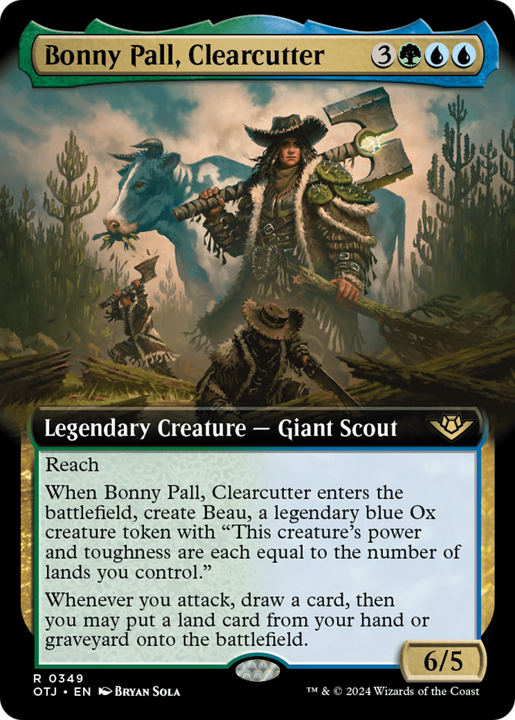 Bonny Pall, Clearcutter (Extended Art) [Outlaws of Thunder Junction] | Good Games Adelaide SA