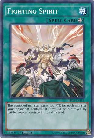 Fighting Spirit [BP03-EN155] Shatterfoil Rare | Good Games Adelaide SA