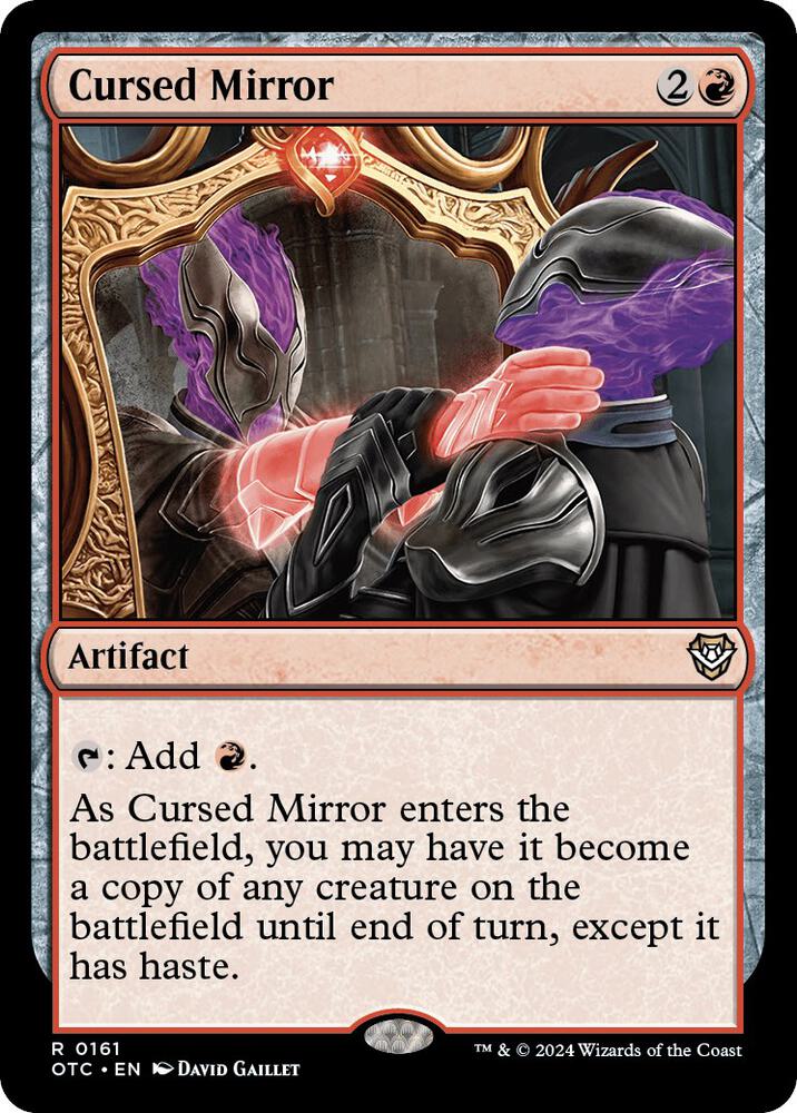 Cursed Mirror 161 (Commander: Outlaws of Thunder Junction)  | Good Games Adelaide SA