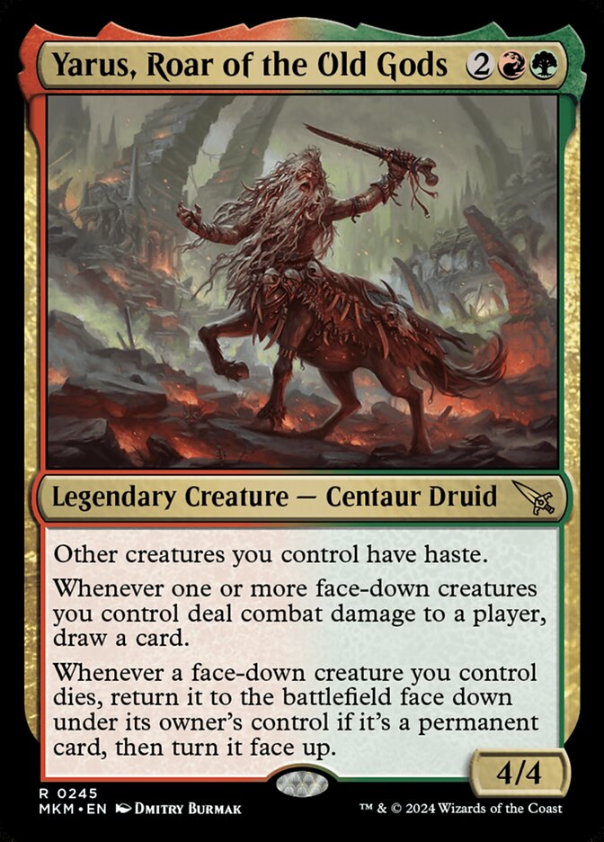 Yarus, Roar of the Old Gods 245 (Murders at Karlov Manor)  - Foil | Good Games Adelaide SA