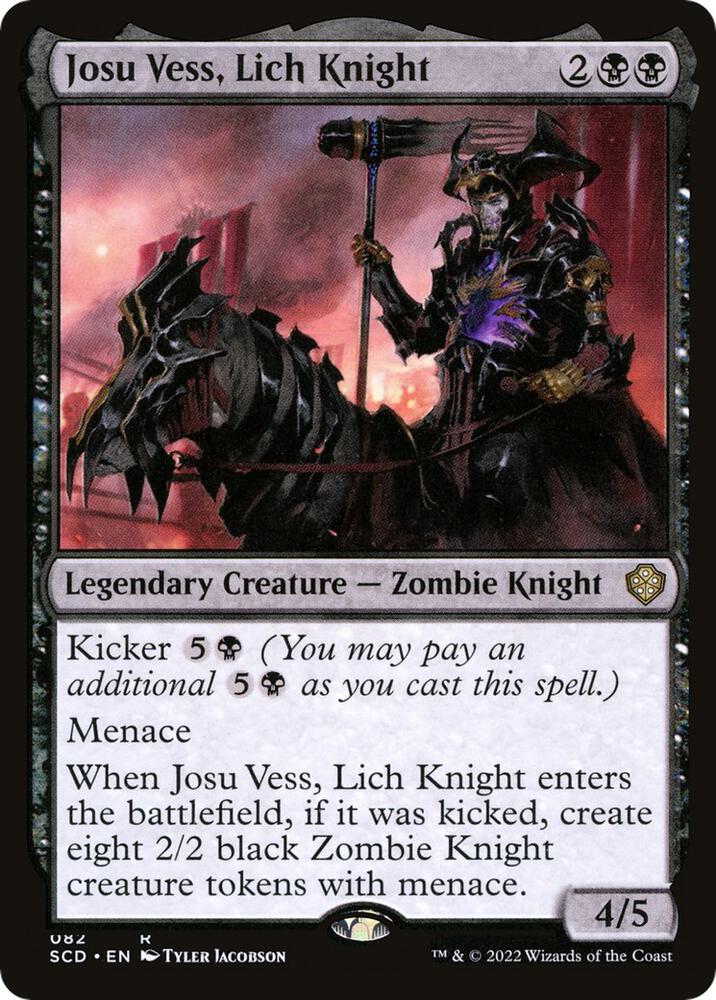 Josu Vess, Lich Knight 82 (Starter Commander Decks)  | Good Games Adelaide SA