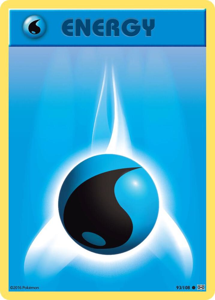 Water Energy 93/108 (XY - Evolutions)  | Good Games Adelaide SA