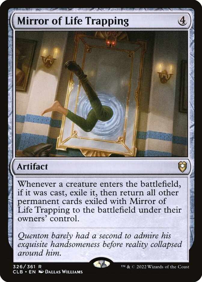 Mirror of Life Trapping 326 (Commander Legends: Battle for Baldur's Gate)  - Foil | Good Games Adelaide SA