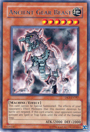 Ancient Gear Beast [DR3-EN187] Rare | Good Games Adelaide SA