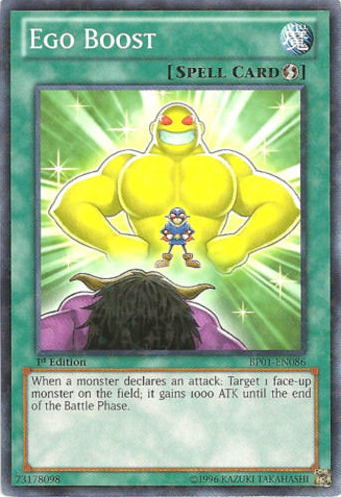 Ego Boost [BP01-EN086] Starfoil Rare | Good Games Adelaide SA