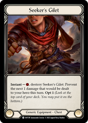 Seeker's Gilet [OUT176] (Outsiders)  Cold Foil | Good Games Adelaide SA