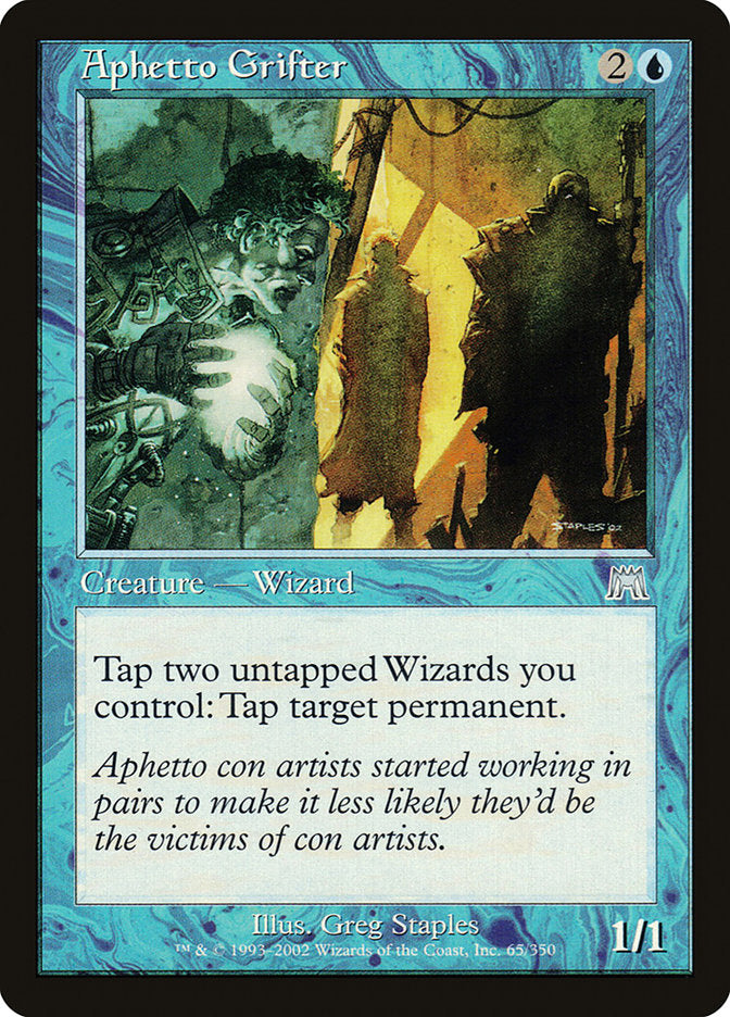 Aphetto Grifter 65 (Onslaught)  - Foil | Good Games Adelaide SA