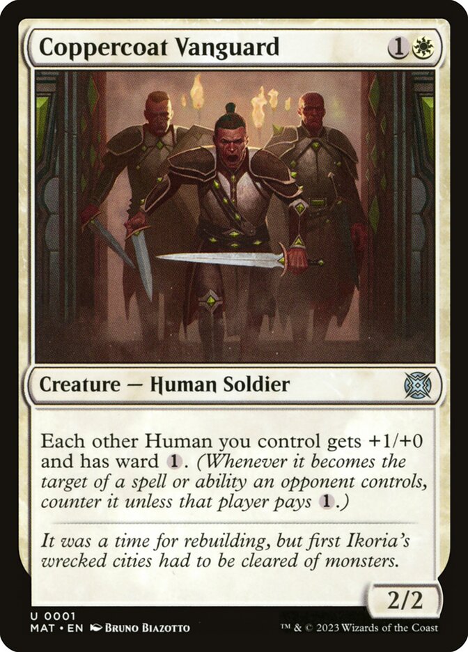 Coppercoat Vanguard 1 (March of the Machine: The Aftermath)  - Foil | Good Games Adelaide SA