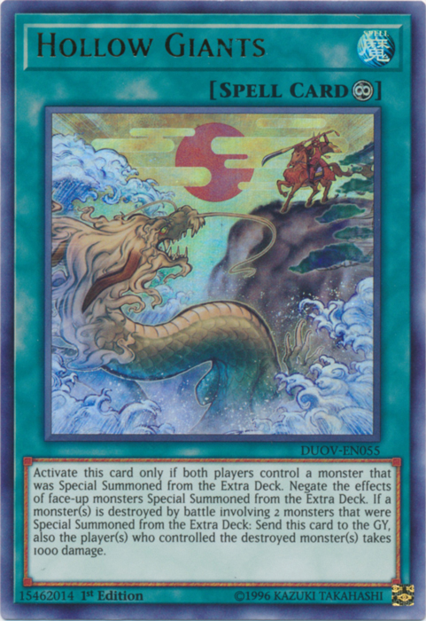 Hollow Giants [DUOV-EN055] Ultra Rare | Good Games Adelaide SA