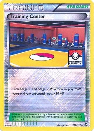 Training Center 102 111 Pokemon League 102/111 (League & Championship Cards)  - Reverse Holofoil | Good Games Adelaide SA