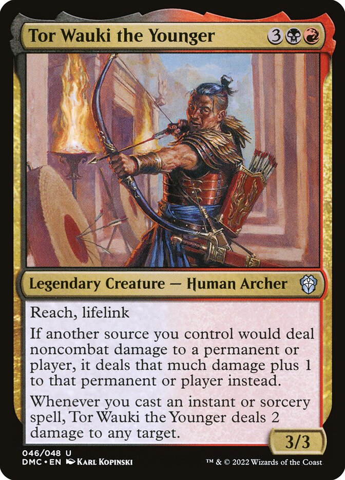 Tor Wauki the Younger 46 (Commander: Dominaria United)  - Foil | Good Games Adelaide SA