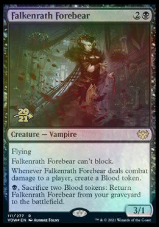 Falkenrath Forebear [Innistrad: Crimson Vow Prerelease Promos] | Good Games Adelaide SA