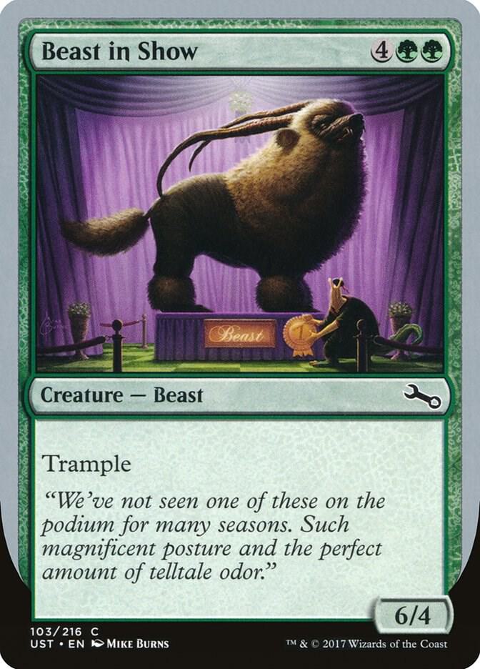 Beast in Show 103 (Unstable)  - Foil | Good Games Adelaide SA