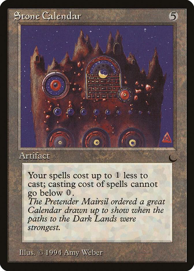 Stone Calendar  (The Dark)  | Good Games Adelaide SA