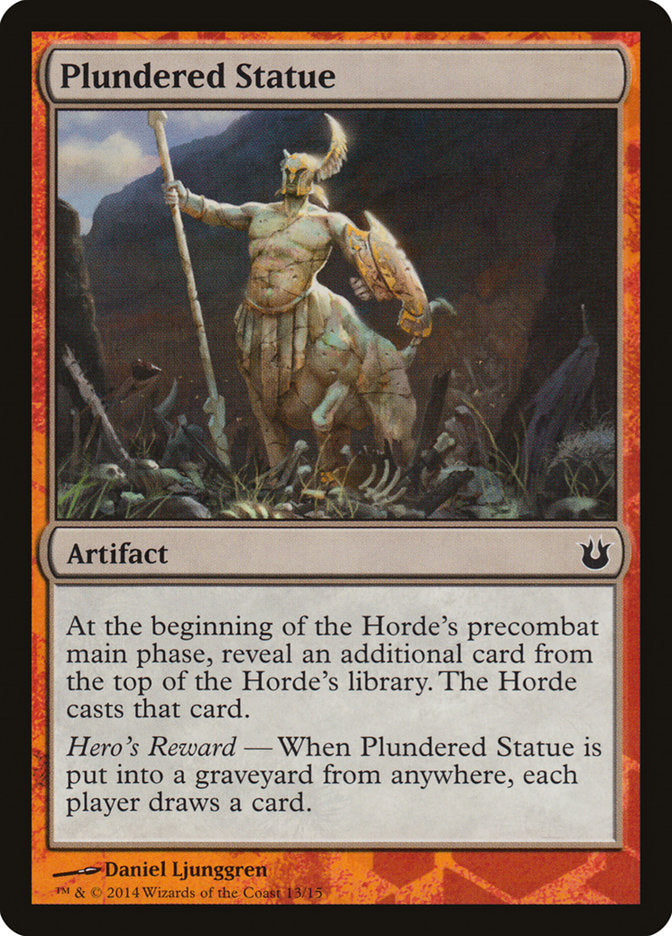 Plundered Statue [Hero's Path Promos] | Good Games Adelaide SA