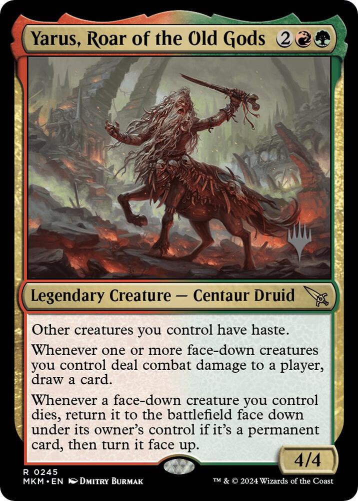 Yarus Roar of the Old Gods 245 (Promo Pack: Murders at Karlov Manor)  | Good Games Adelaide SA