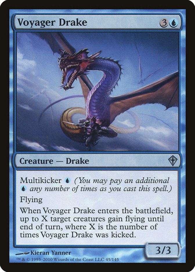 Voyager Drake 45 (Worldwake)  - Foil | Good Games Adelaide SA