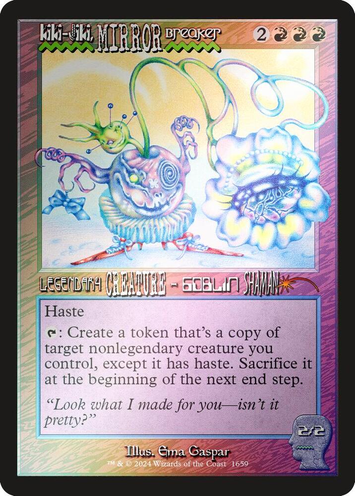 Kiki Jiki Mirror Breaker Rainbow Foil 1659 (Secret Lair Drop Series)  - Foil | Good Games Adelaide SA