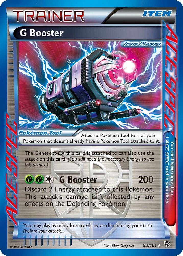 G Booster Team Plasma 92/101 (Plasma Blast)  - Holofoil | Good Games Adelaide SA
