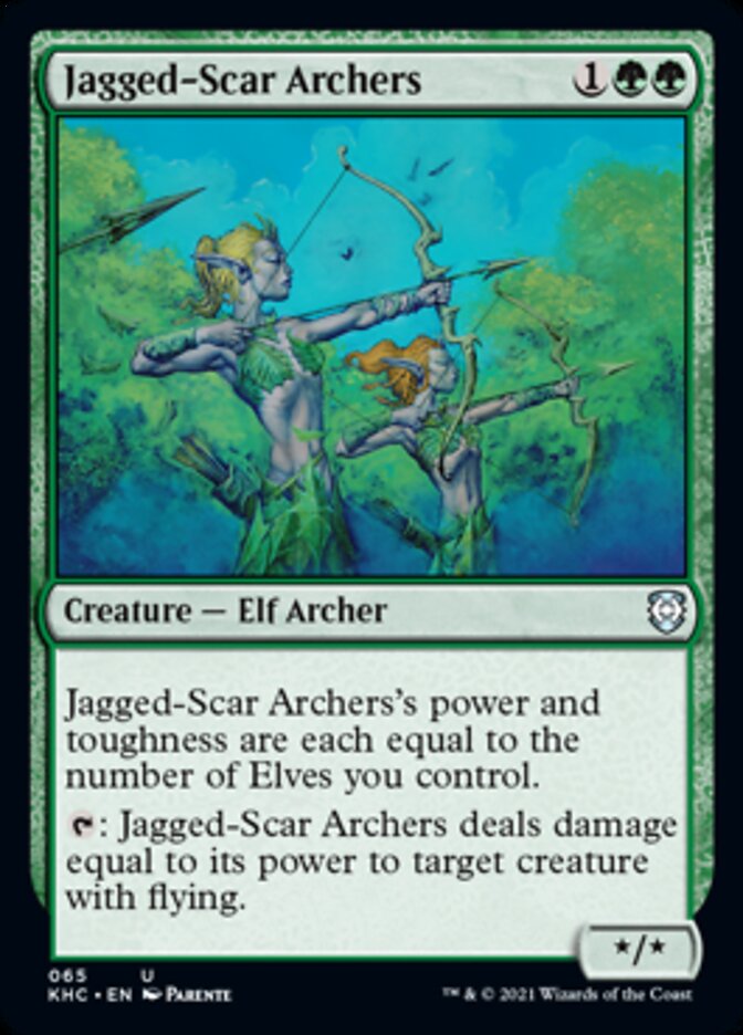 Jagged-Scar Archers [Kaldheim Commander] | Good Games Adelaide SA