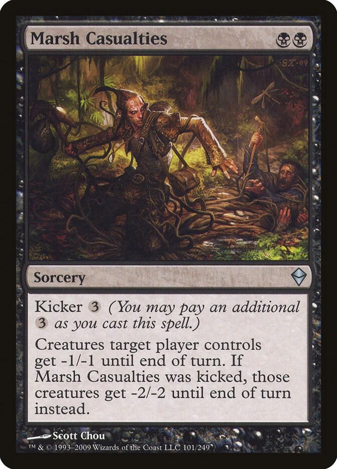 Marsh Casualties 101 (Zendikar)  - Foil | Good Games Adelaide SA