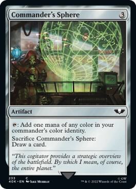Commanders Sphere 233 233 (Universes Beyond: Warhammer 40,000)  | Good Games Adelaide SA