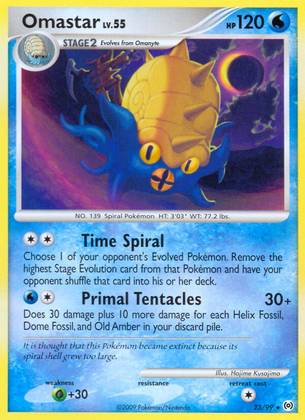 Omastar (23/99) [Platinum: Arceus] | Good Games Adelaide SA