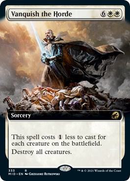 Vanquish the Horde Extended Art 333 (Innistrad: Midnight Hunt)  | Good Games Adelaide SA