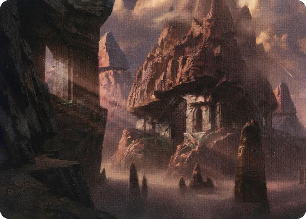 Mountain 62 81 Art Card 62 (Art Series: Adventures in the Forgotten Realms)  | Good Games Adelaide SA