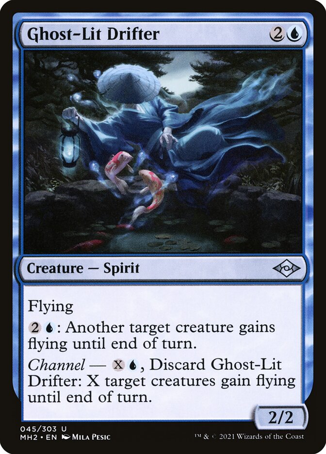 Ghost Lit Drifter 45 (Modern Horizons 2)  - Foil | Good Games Adelaide SA