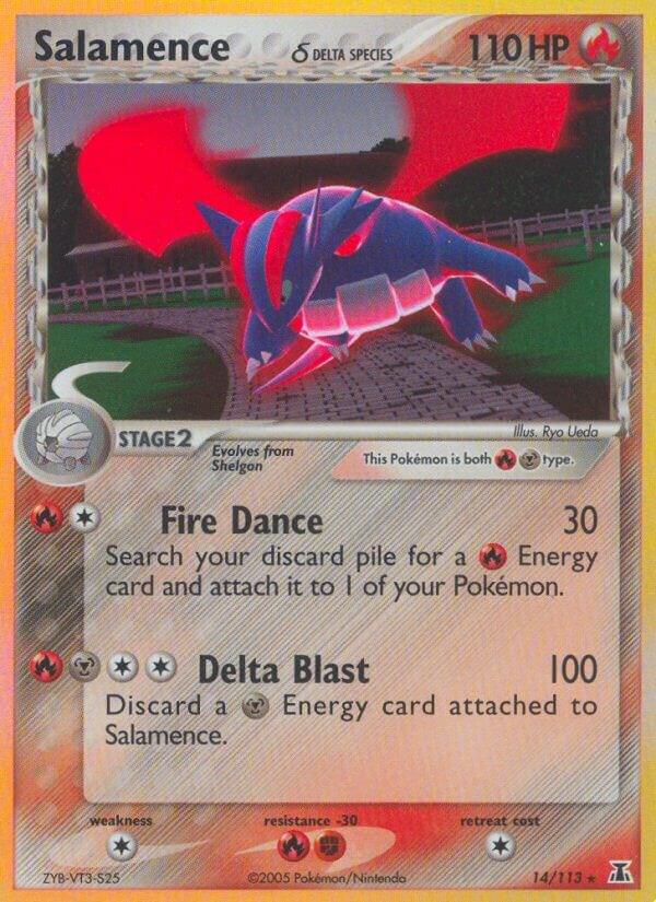 Salamence Delta Species 14/113 (Delta Species)  - Holofoil | Good Games Adelaide SA