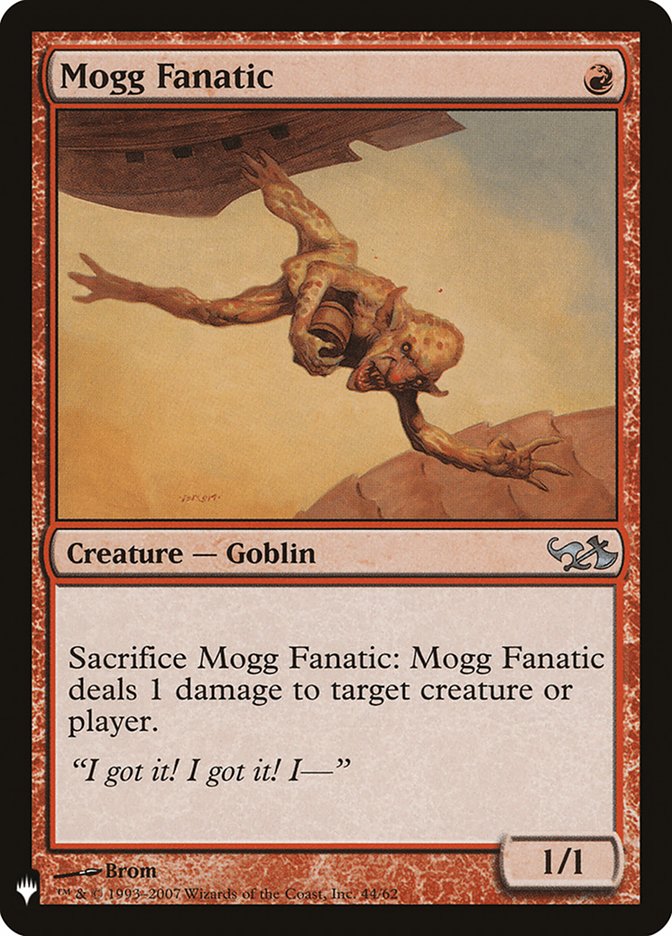 Mogg Fanatic [Mystery Booster] | Good Games Adelaide SA