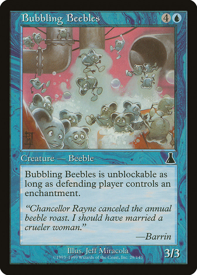 Bubbling Beebles 29 (Urza's Destiny)  - Foil | Good Games Adelaide SA