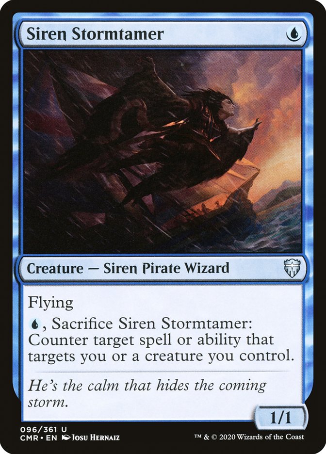 Siren Stormtamer [Commander Legends] | Good Games Adelaide SA