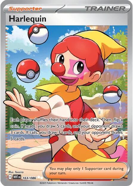 Harlequin 163/086 163/086 (SV: White Flare)  - Holofoil | Good Games Adelaide SA