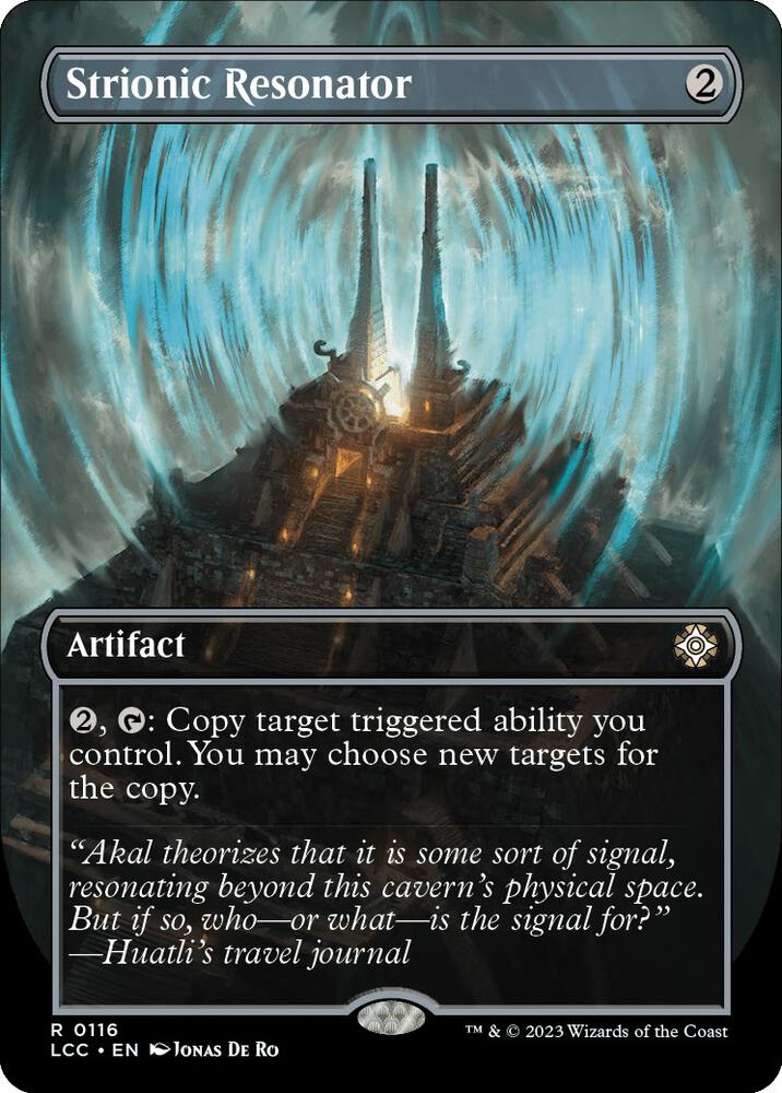 Strionic Resonator 116 (Commander: The Lost Caverns of Ixalan)  - Foil | Good Games Adelaide SA