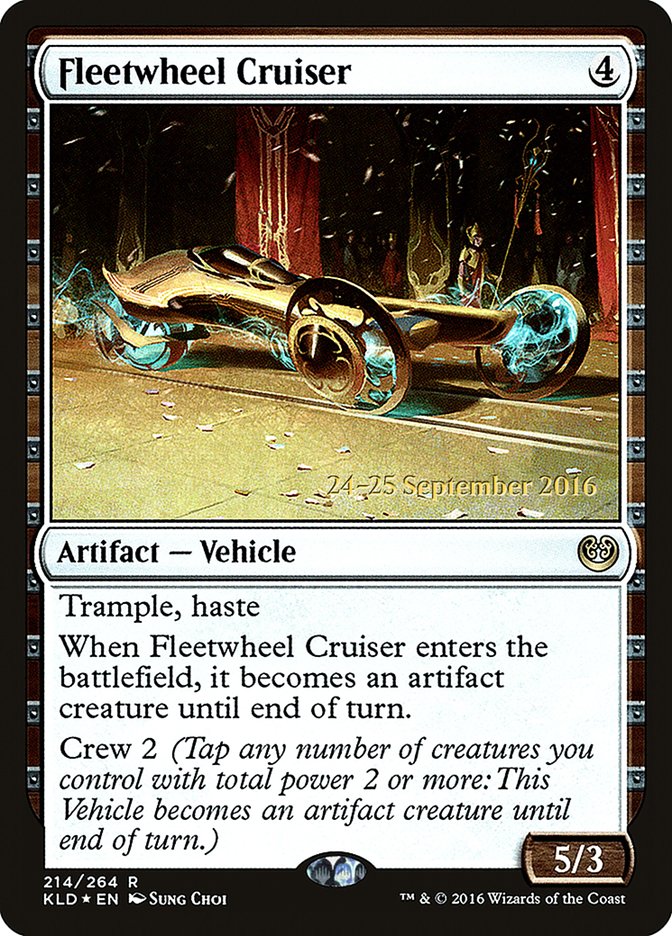 Fleetwheel Cruiser [Kaladesh Promos] | Good Games Adelaide SA