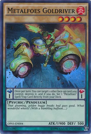 Metalfoes Goldriver [OP03-EN004] Super Rare | Good Games Adelaide SA