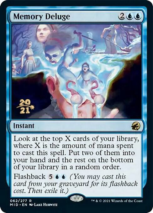 Memory Deluge 62 (Prerelease Cards)  - Foil | Good Games Adelaide SA