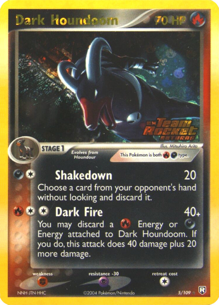 Dark Houndoom (5/109) (Stamped) [EX: Team Rocket Returns] | Good Games Adelaide SA