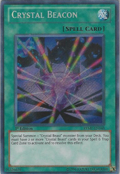 Crystal Beacon [RYMP-EN048] Secret Rare | Good Games Adelaide SA