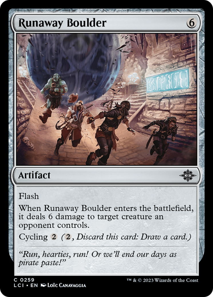 Runaway Boulder [The Lost Caverns of Ixalan] | Good Games Adelaide SA