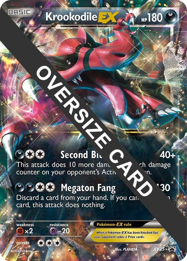 Krookodile EX XY25 XY25 (Jumbo Cards)  - Holofoil | Good Games Adelaide SA