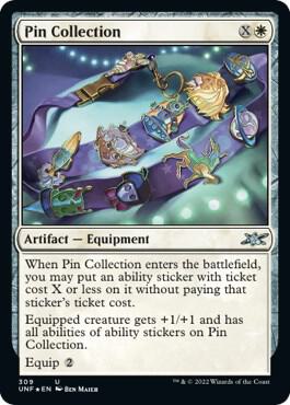 Pin Collection Galaxy Foil 309 (Unfinity)  - Foil | Good Games Adelaide SA